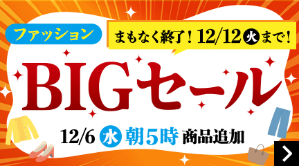 BIGセール（まもなく終了）