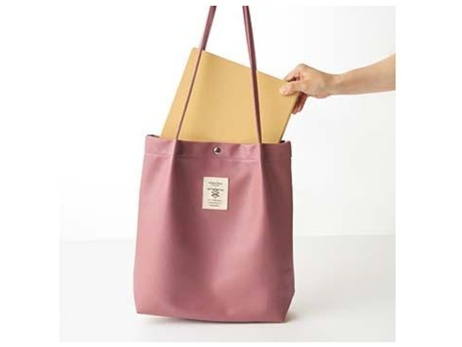 スクロール タック入りトートバッグNN 1コ ピーコックグリーン