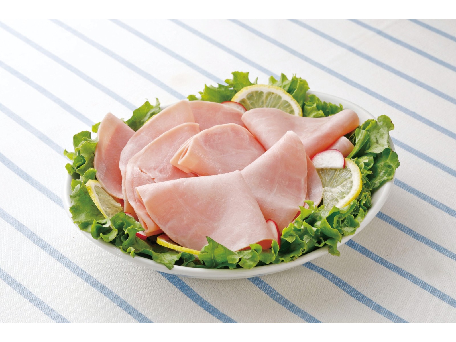 ニッポンハム 美食の定番 切り落としホワイトももハム 144g