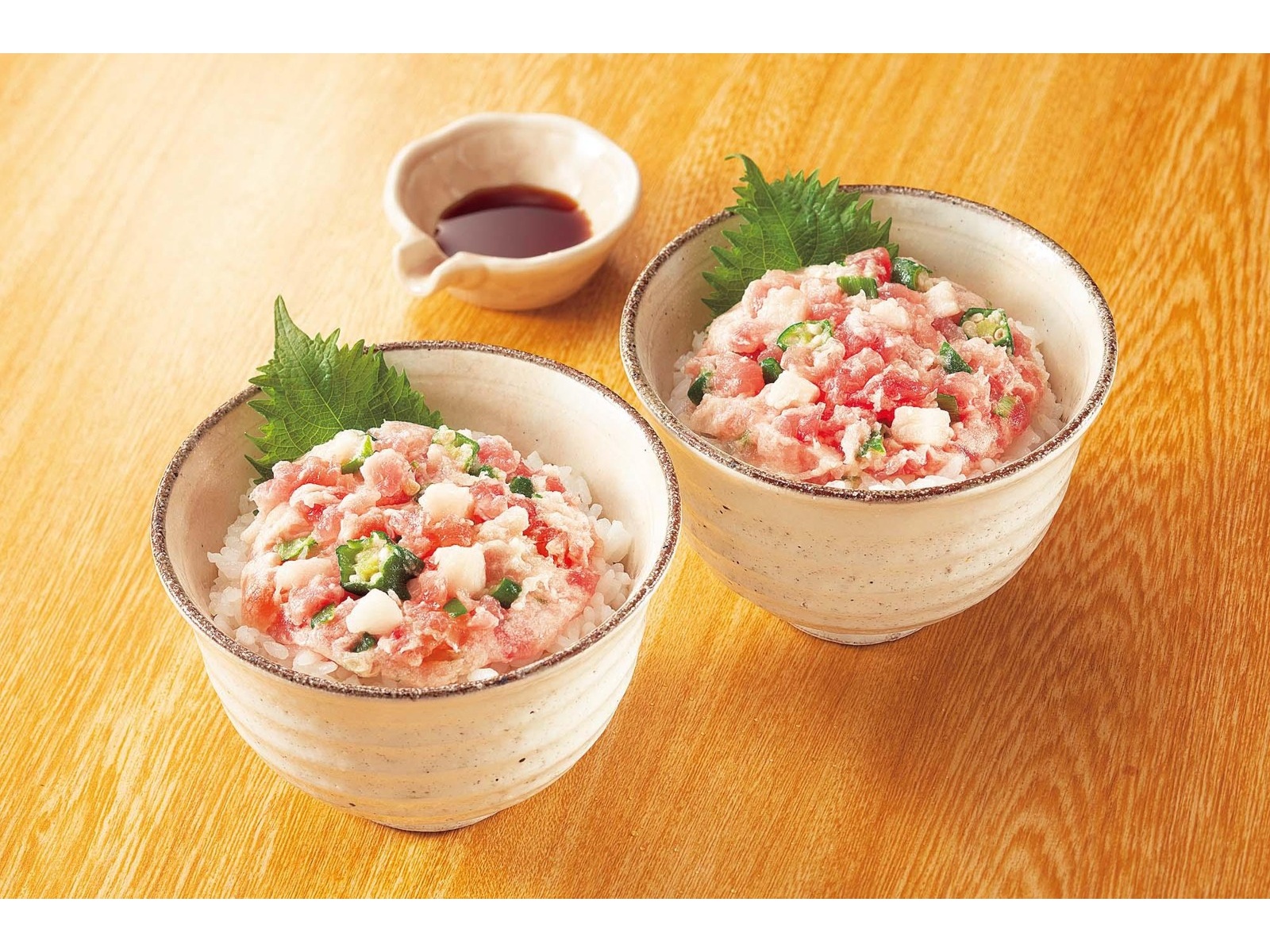 CO・OP おくら長芋入りまんまるねぎとろ丼（タレなし） 40g×2コ