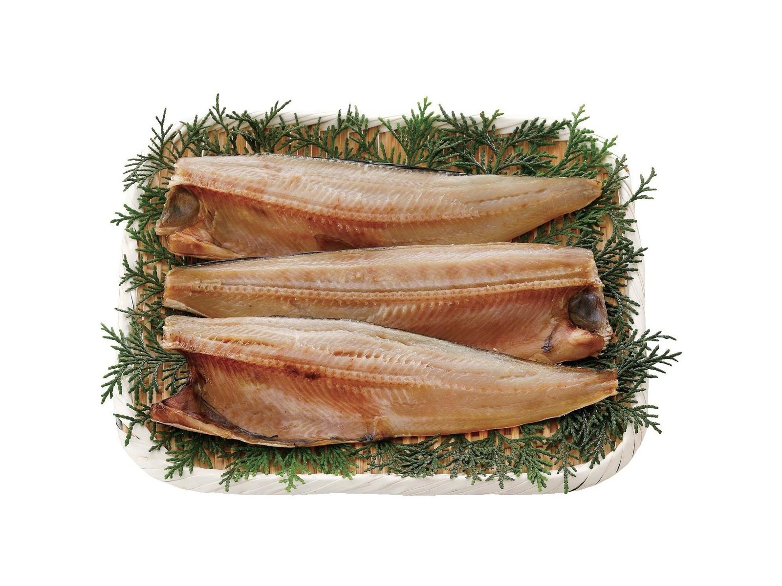 那須田商店 利尻産真ほっけ半身干し 3枚入（360g）| コープこうべネット