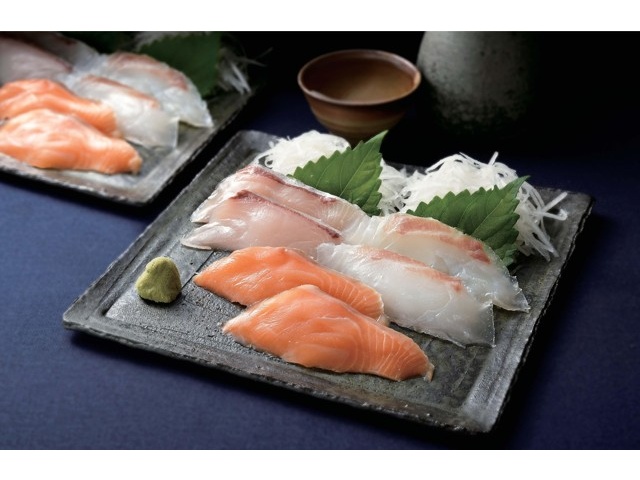 東海シープロ 九州こだわり養殖魚のお刺身スライス3種食べ比べ 1食48g
