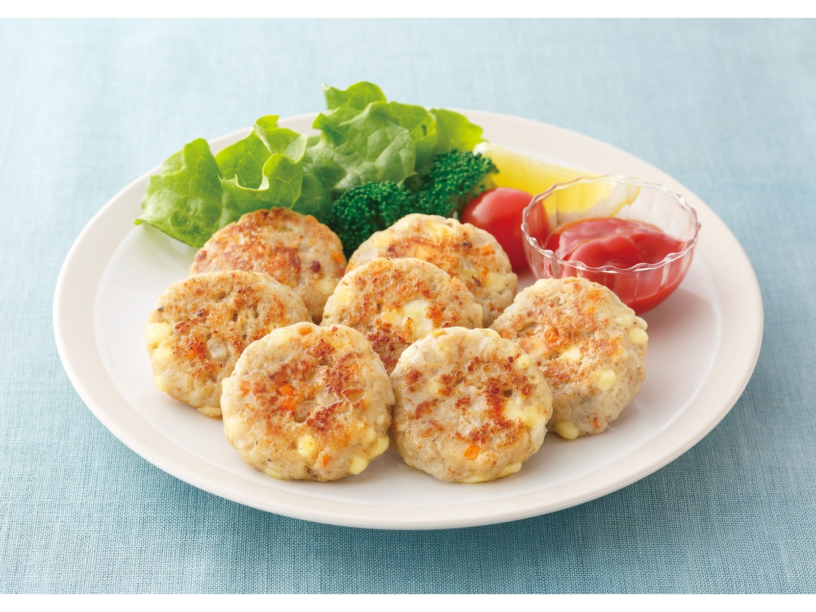 大新 国産野菜とチーズのおさかなバーグ 200g（9～11コ入
