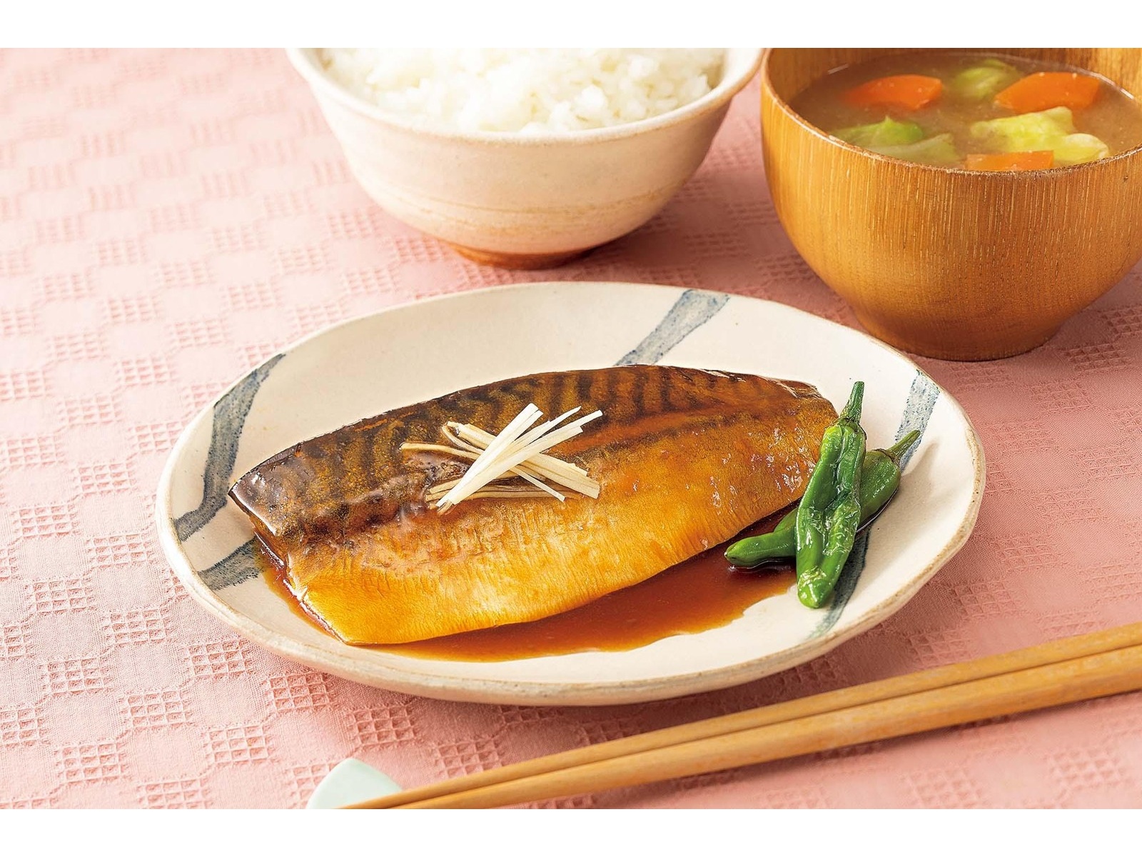 CO・OP 鯖の煮付け（大きめ） 2切入（280g（固形量180g