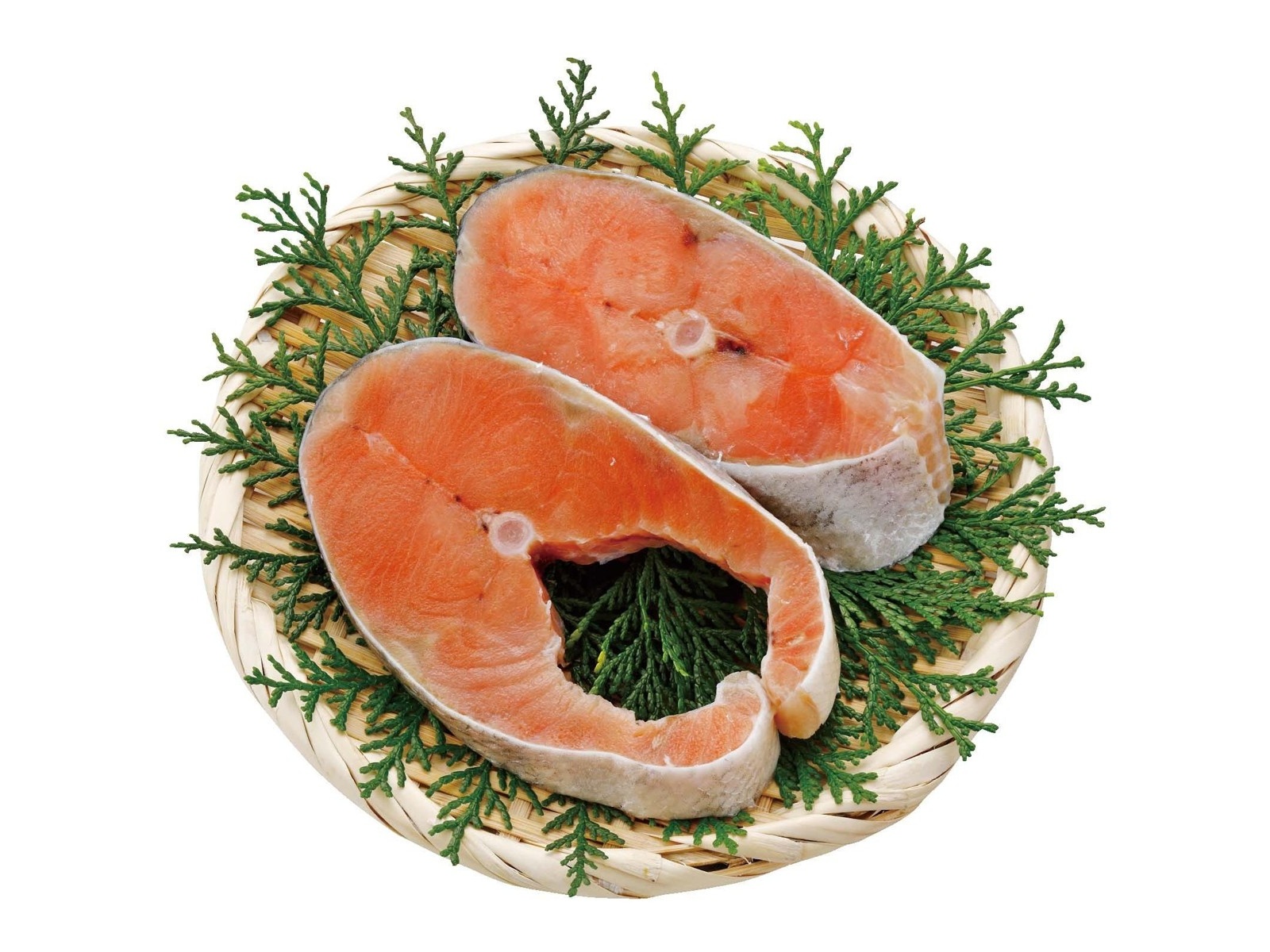 鮭尻尾約５ｋ  特明太２ｋ ２セット  coppa 秋鮭姿切身(オス) | イオン北海道 eショップ