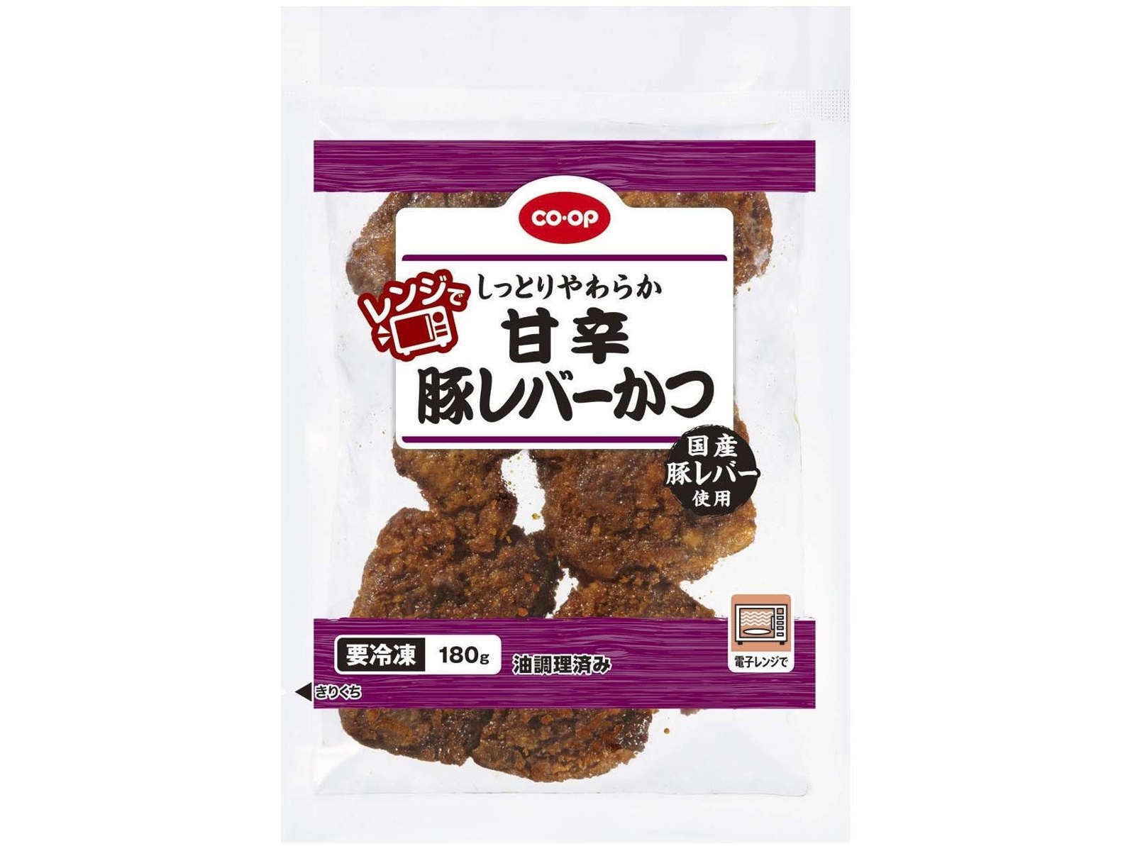 CO・OP レンジで甘辛豚レバーかつ 180g| コープこうべネット