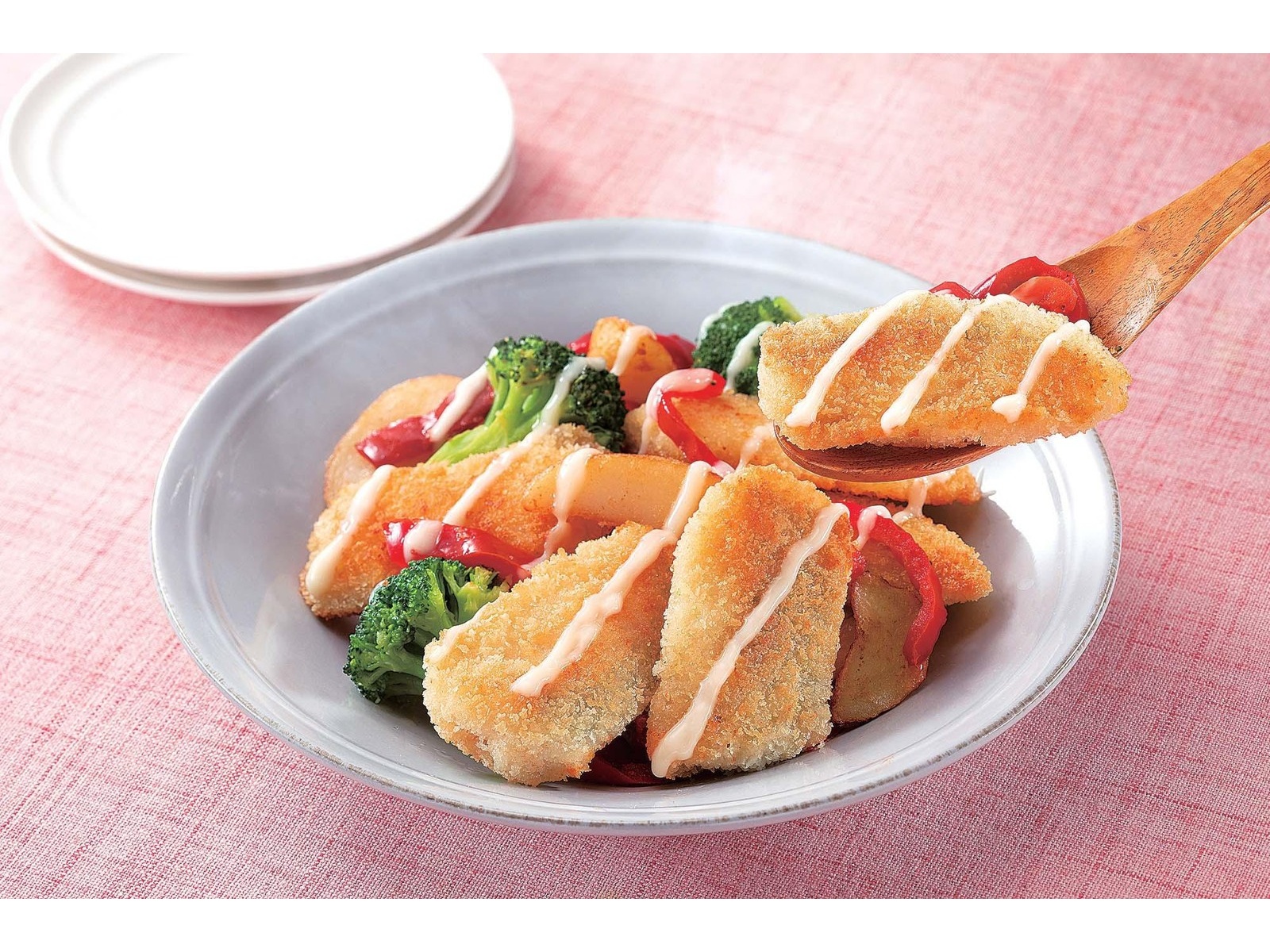 CO・OP 白身魚と彩り野菜のマヨソース 285g（具材225g＋添付