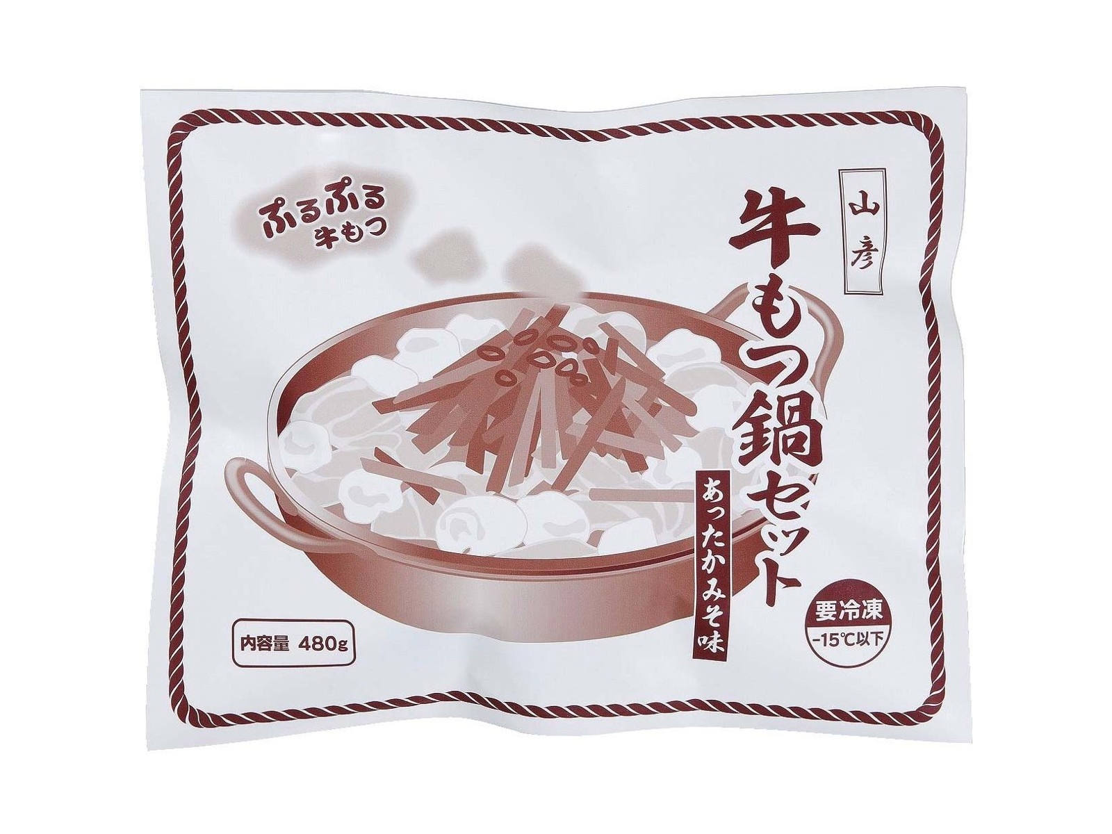 山彦 牛もつ鍋セット(あったかみそ味) 480g| コープこうべネット