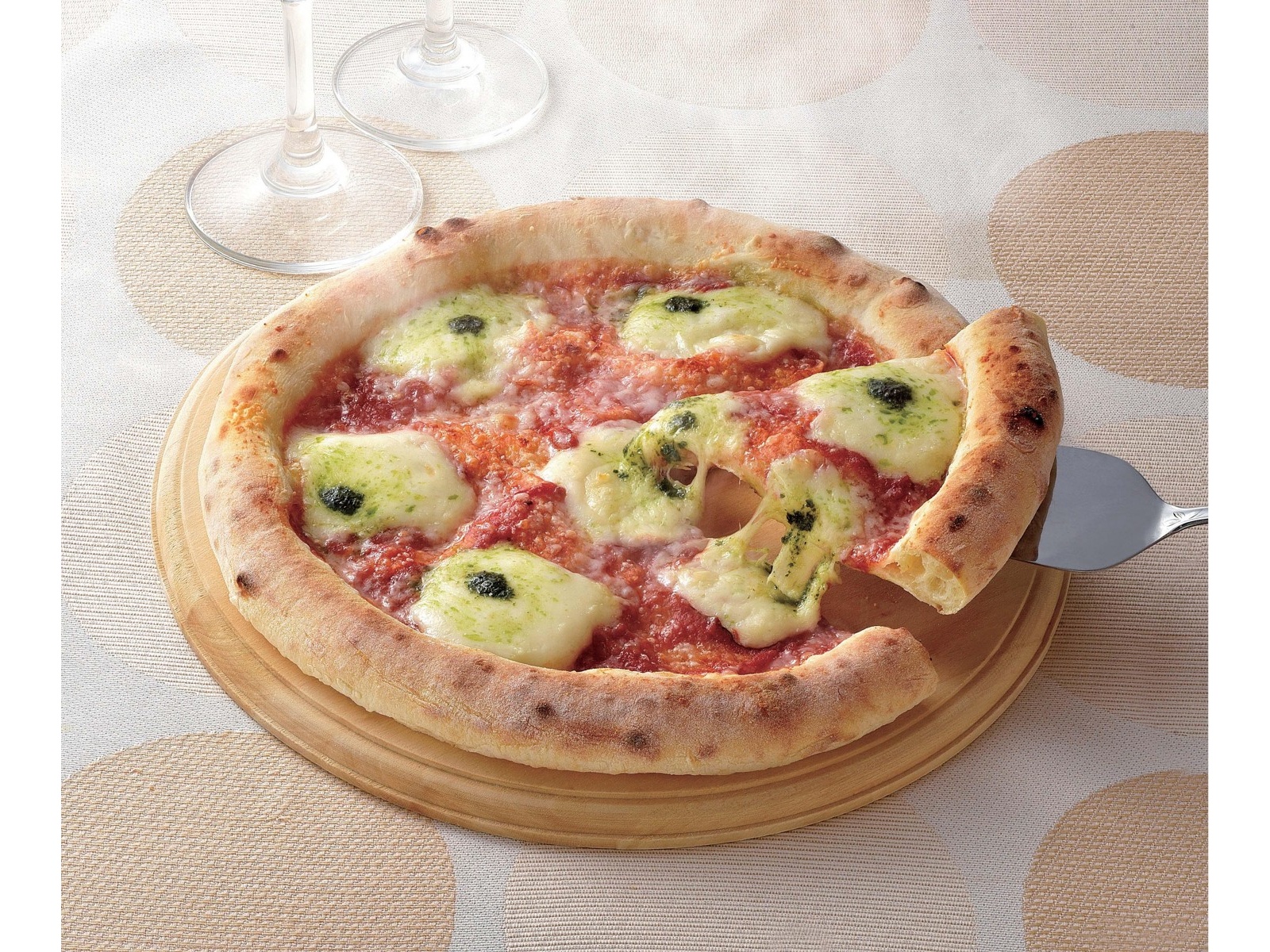 森山ナポリ ダブルチーズマルゲリータ 1枚（230g）| コープこうべネット