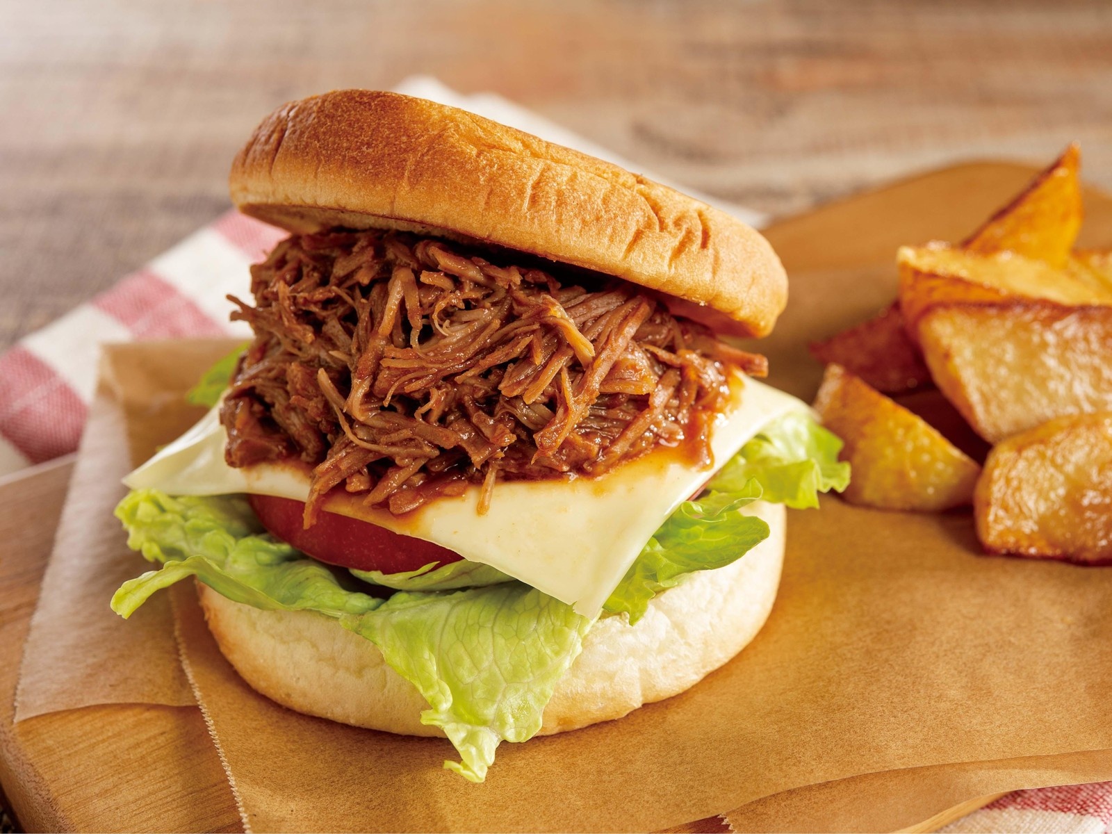 米久 ほぐしてポーク BBQソース 270g | WEB限定セレクション