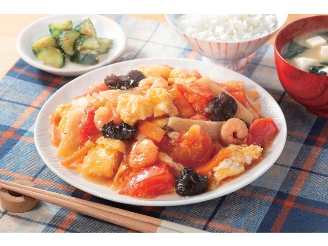 米久 大龍 玉子で仕上げる！海老ときくらげの中華あんかけ 160g