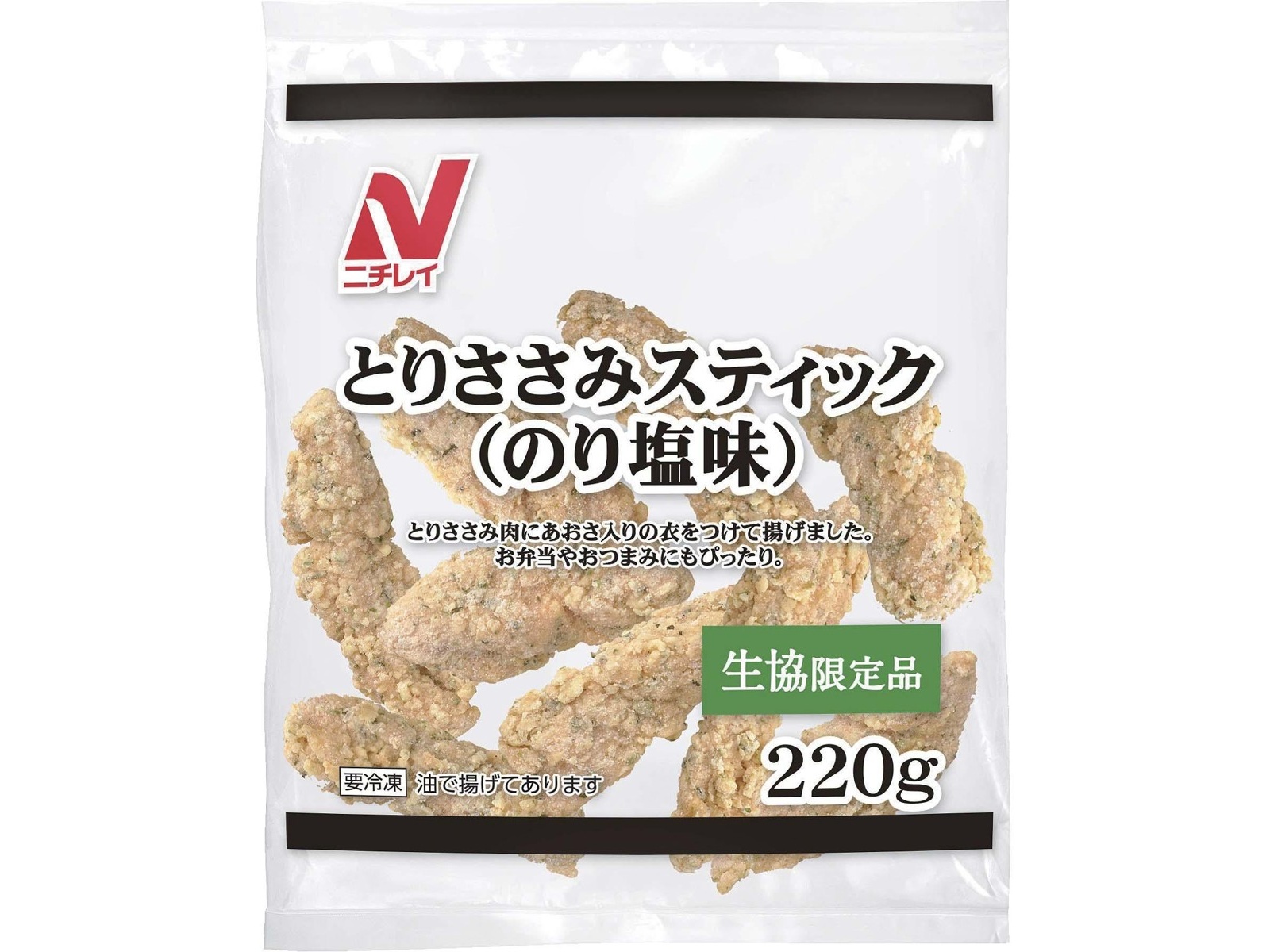 ニチレイ とりささみスティック(のり塩味) 220g| コープこうべネット