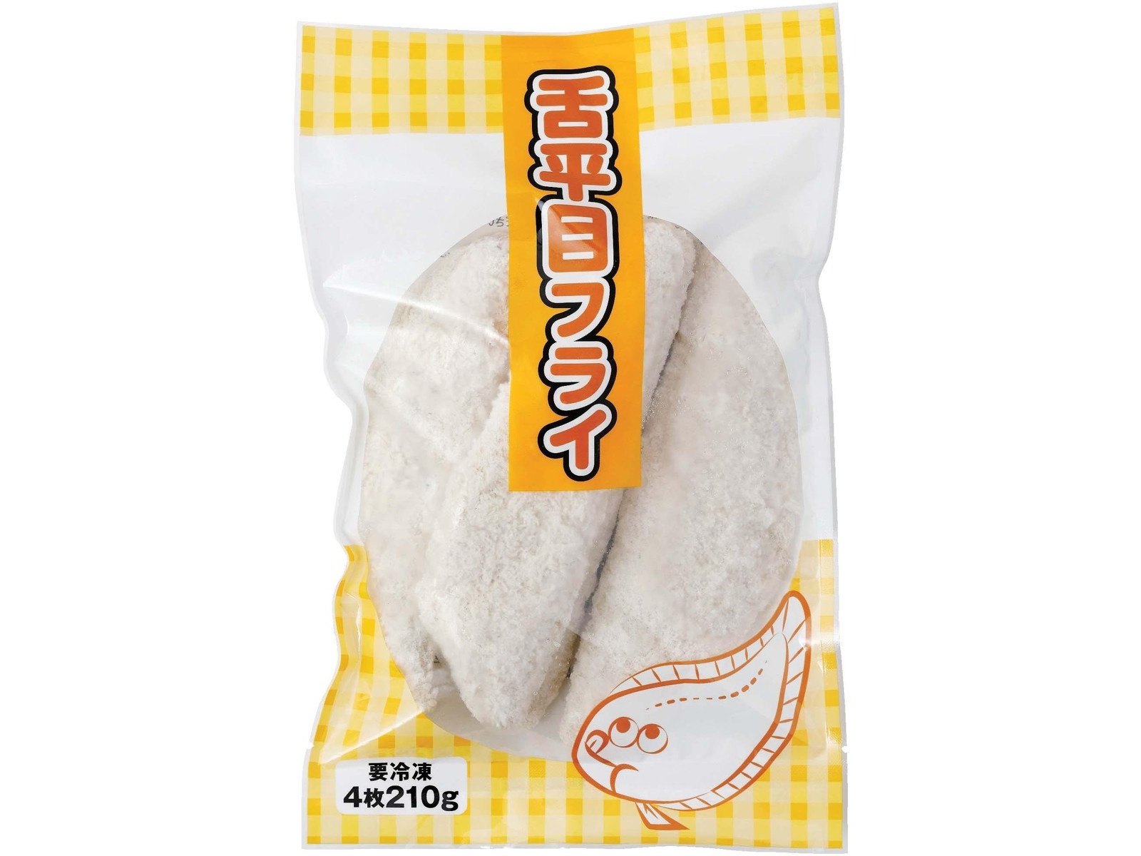 協同水産流通 フライパンで 舌平目フライ(骨取り) 4枚入（210g