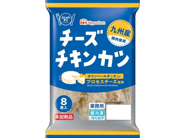 ハムカツ　フォッコ ニッポンハム 九州産鶏肉使用 チーズチキンカツ 8枚入（240g