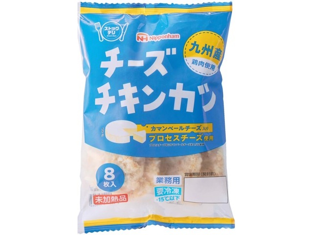 ニッポンハム 九州産鶏肉使用 チーズチキンカツ 8枚入（240g