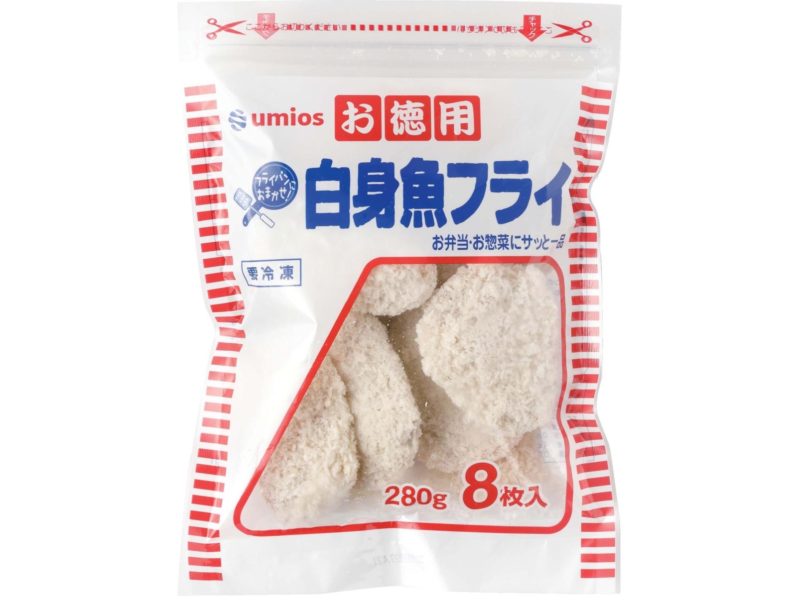 Umios 白身魚フライ(徳用) 280g（8枚） | コープこうべネット