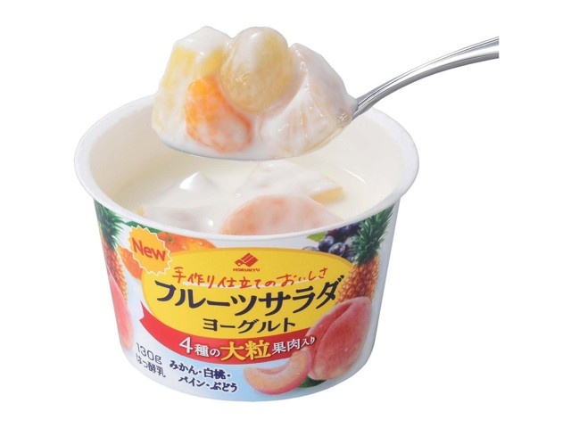 北海道乳業 フルーツサラダヨーグルト 130g×4コ入| コープこうべ