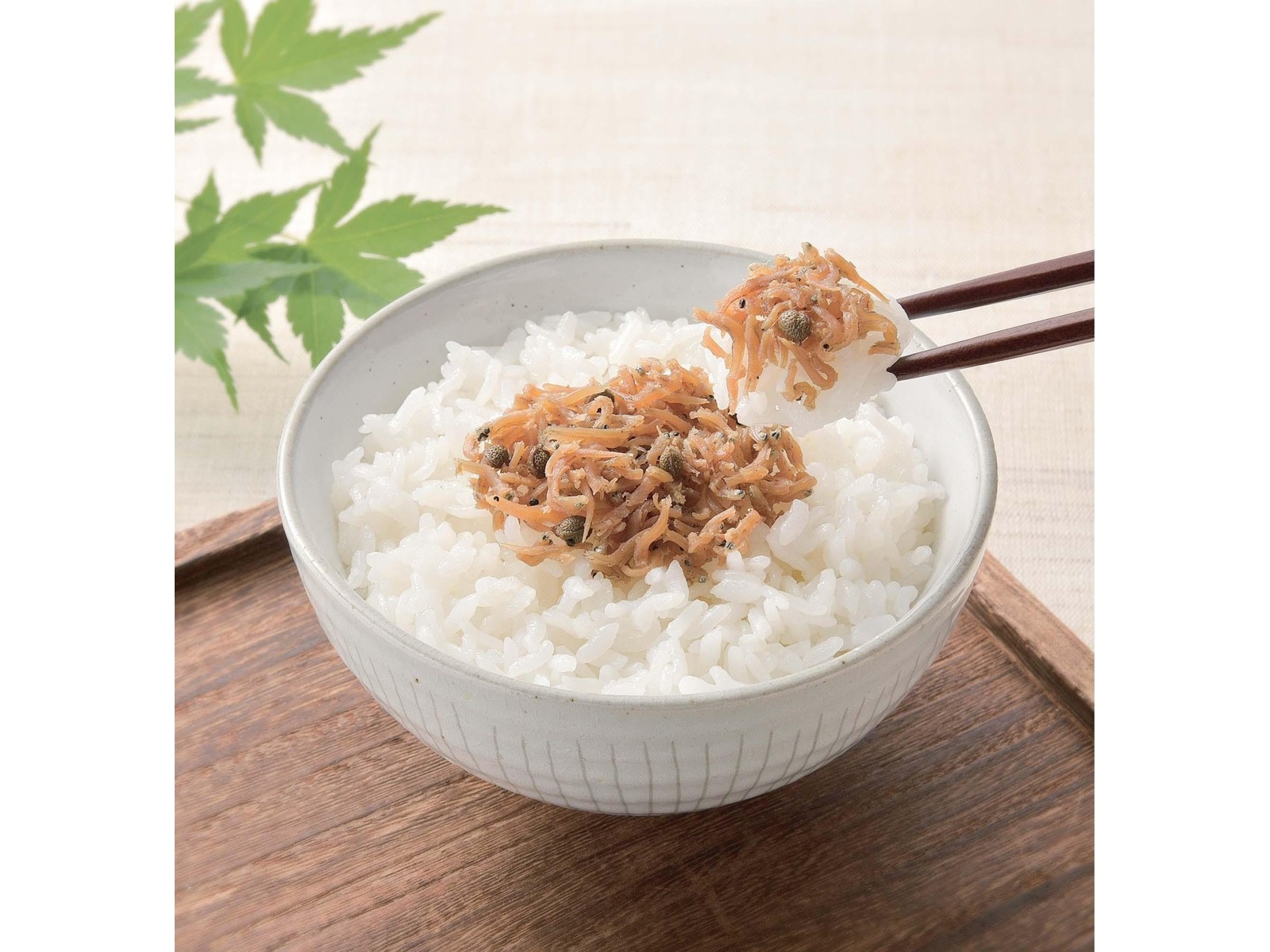 磯じまん 新物国産山椒使用 山椒ちりめん佃煮 1箱(40g×2コ入) | コープ