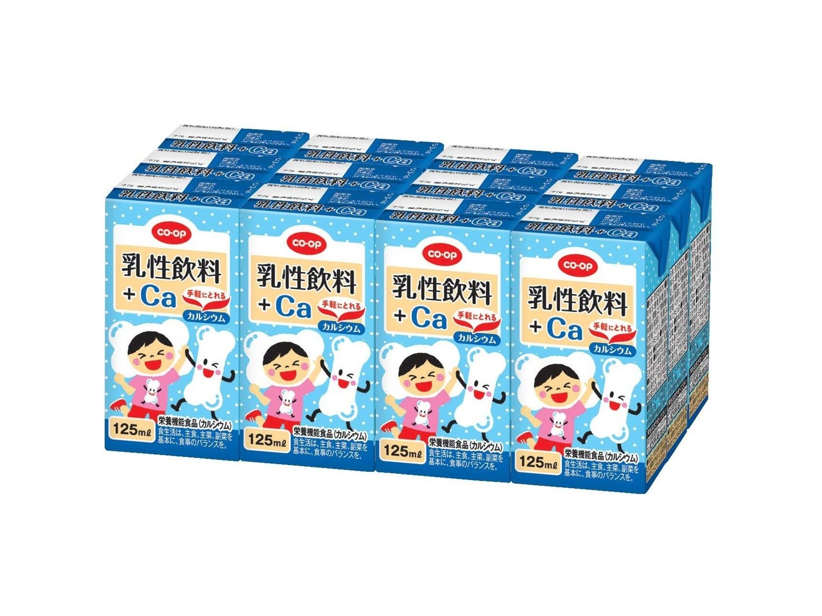 CO・OP 乳性飲料＋Ca 1箱(125ml×12本入) | コープこうべネット
