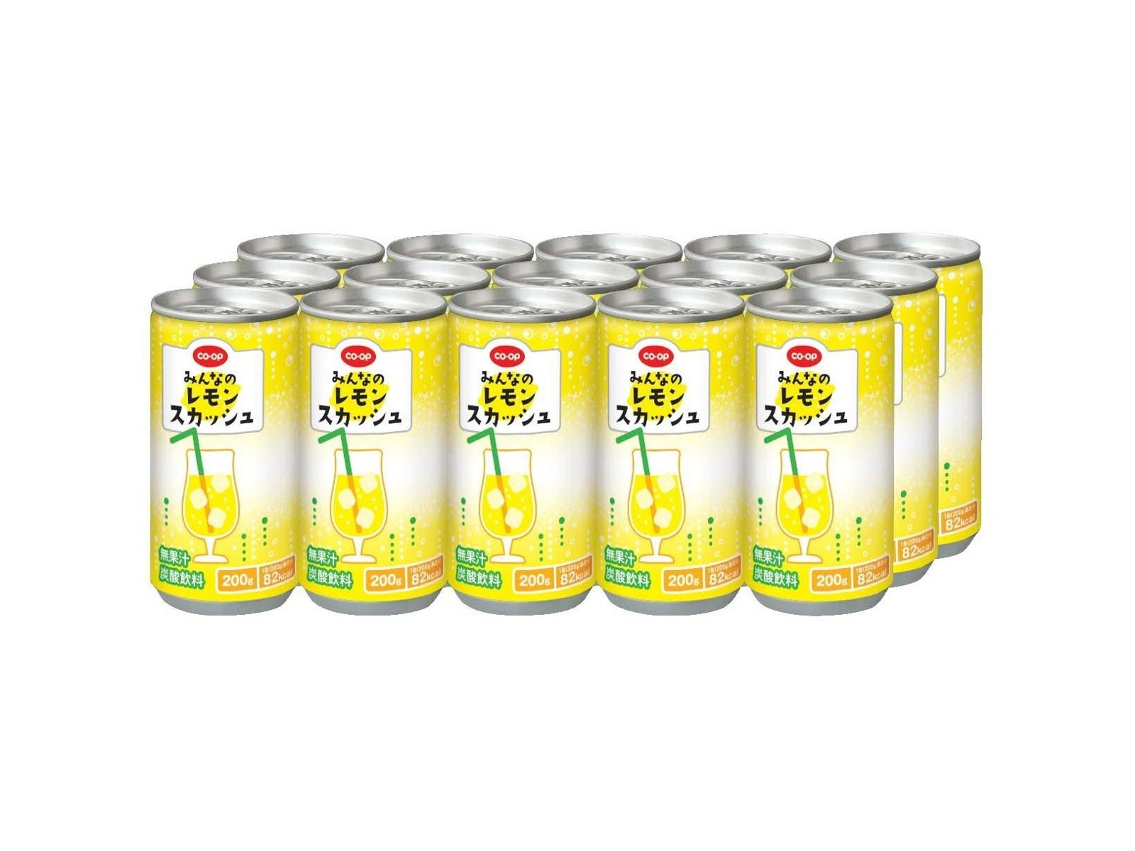CO・OP みんなのレモンスカッシュ 1箱(200g×15缶入)| コープこうべネット