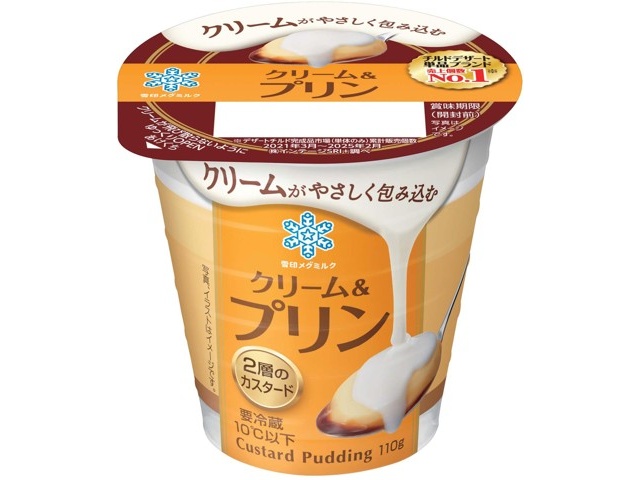 雪印メグミルク クリーム＆プリン 110g×6コ組| コープこうべネット