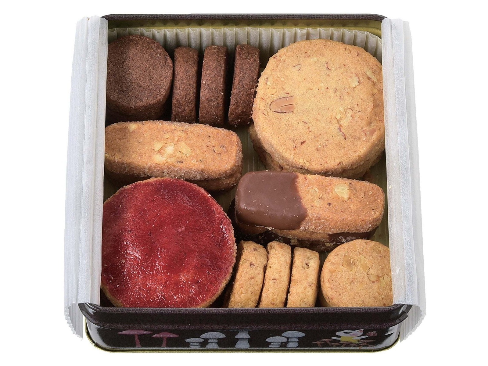 ボンポアン 秋の木の実のクッキー缶 1缶（180g）| コープこうべネット