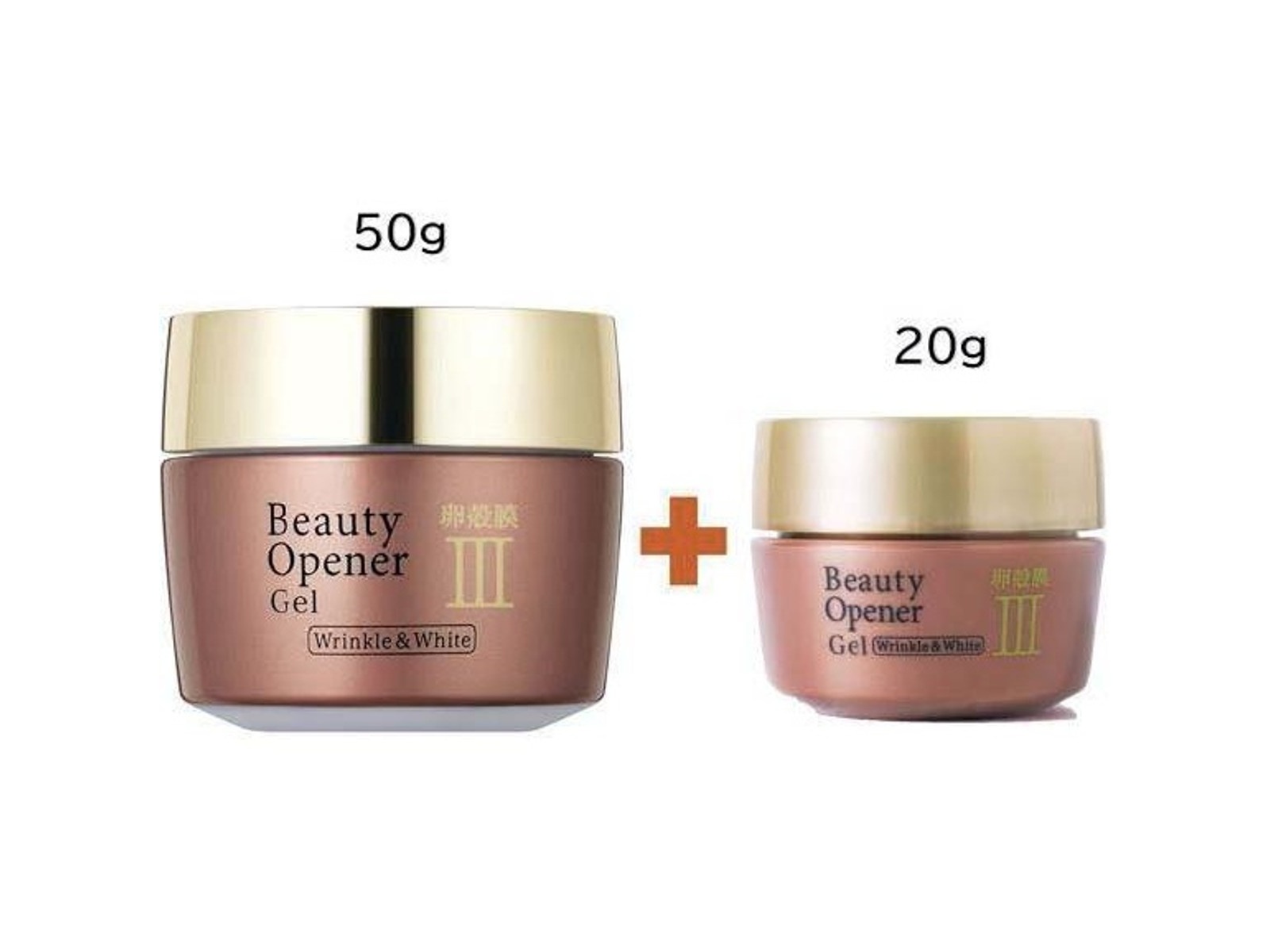 ビューティーオープナージェル リンクル＆ホワイト 50g+20g| コープ