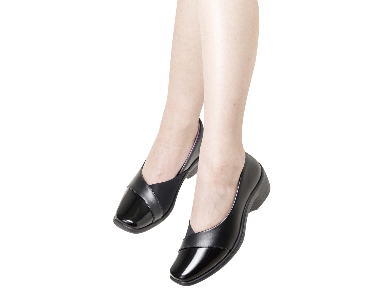 ストレッチパンプス 1足 ブラック L（24.5～25.0cm）| コープ