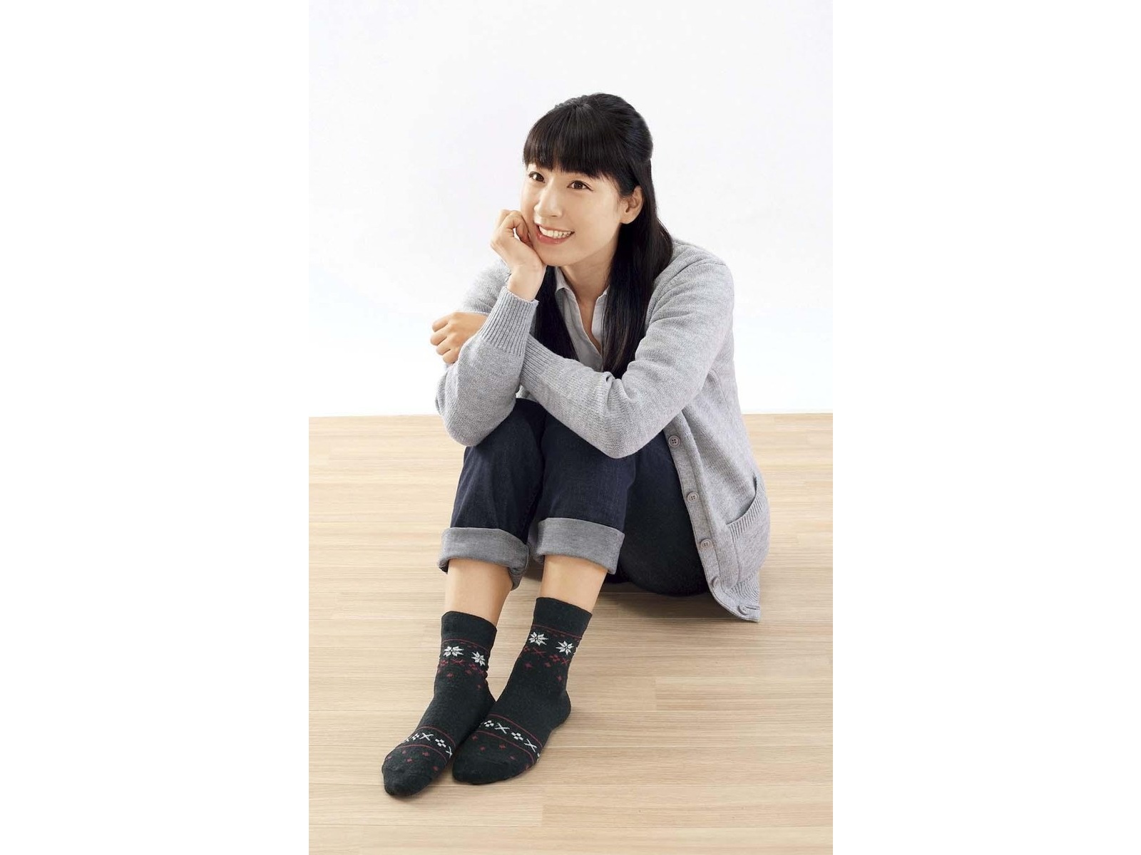 あったかゴムなしモノトーンソックス 7柄組 22～25cm| コープ