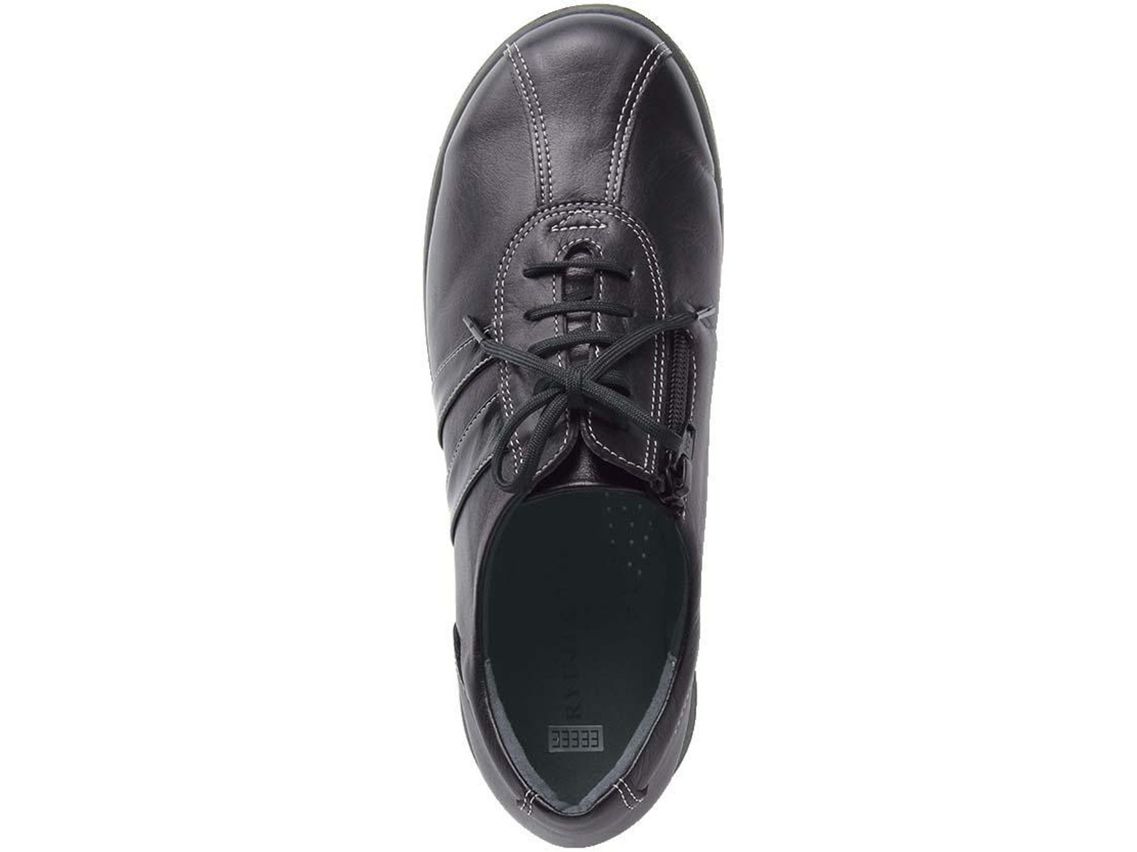 高井さんの靴＞5E牛革軽量コンフォートシューズ 1足 ブラック 23