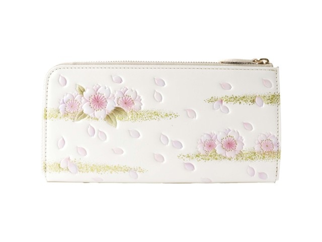 ゆきんこ0761様ページ 浅草文庫 金彩八重桜 L字ファスナー長財布 1コ| コープこうべネット