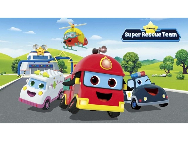SmartEd Pinkfong Working Vehicles and Super Rescue Team DVD1