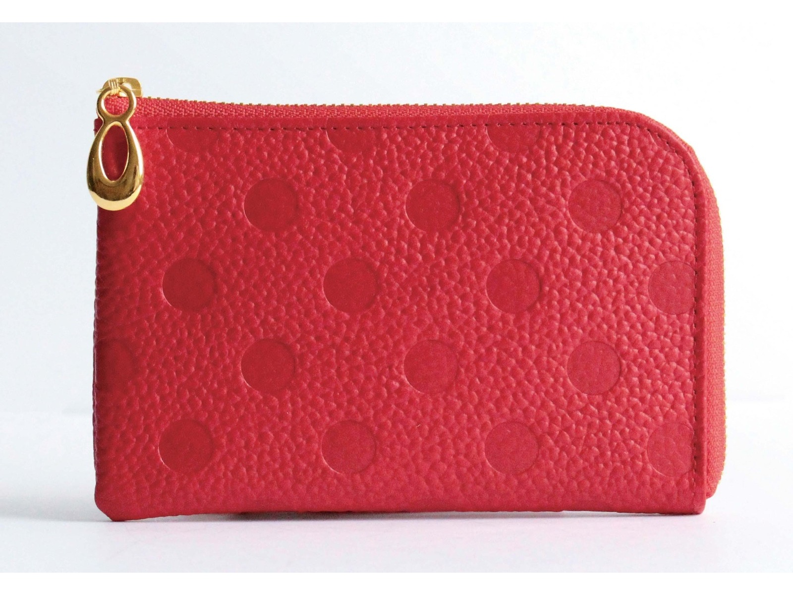 SB PAPAページミニトラッカーウォレット姫路レザー手染めRed/赤色 SB PAPAページミニトラッカーウォレット姫路レザー手染めRed