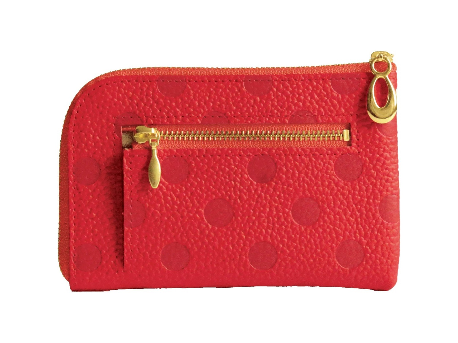 SB PAPAページミニトラッカーウォレット姫路レザー手染めRed/赤色 SB PAPAページミニトラッカーウォレット姫路レザー手染めRed