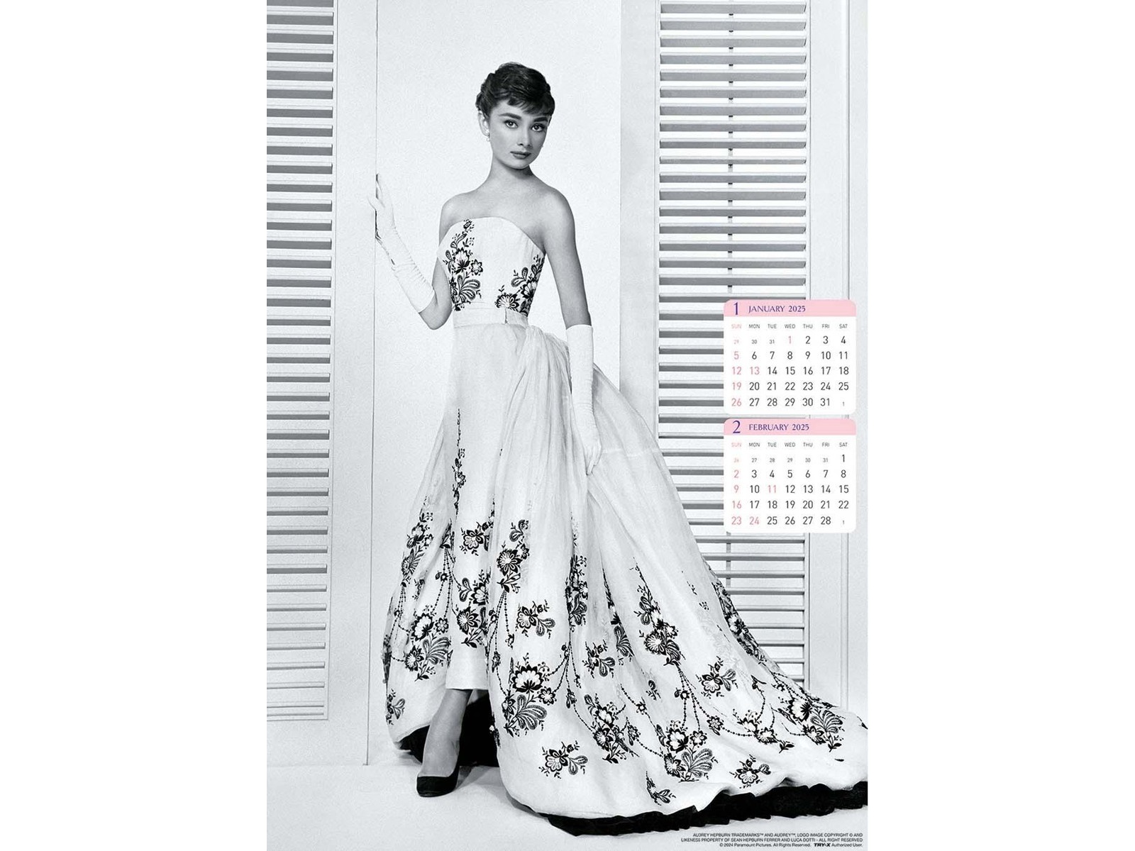 トライエックス オードリー・ヘプバーンカレンダー 1部| コープ