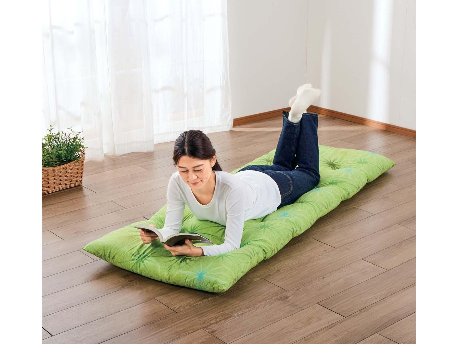 むっちゃ長い長座布団 1枚 色柄おまかせ| コープこうべネット