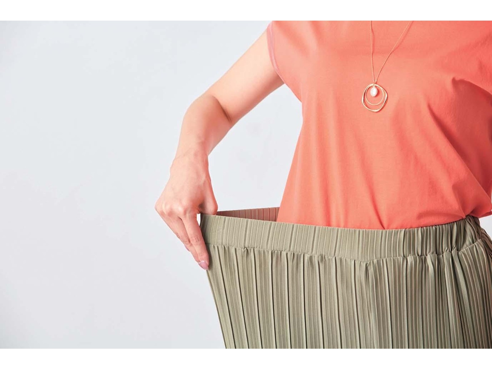 プリーツワイドパンツ 3色組 M～L| コープこうべネット