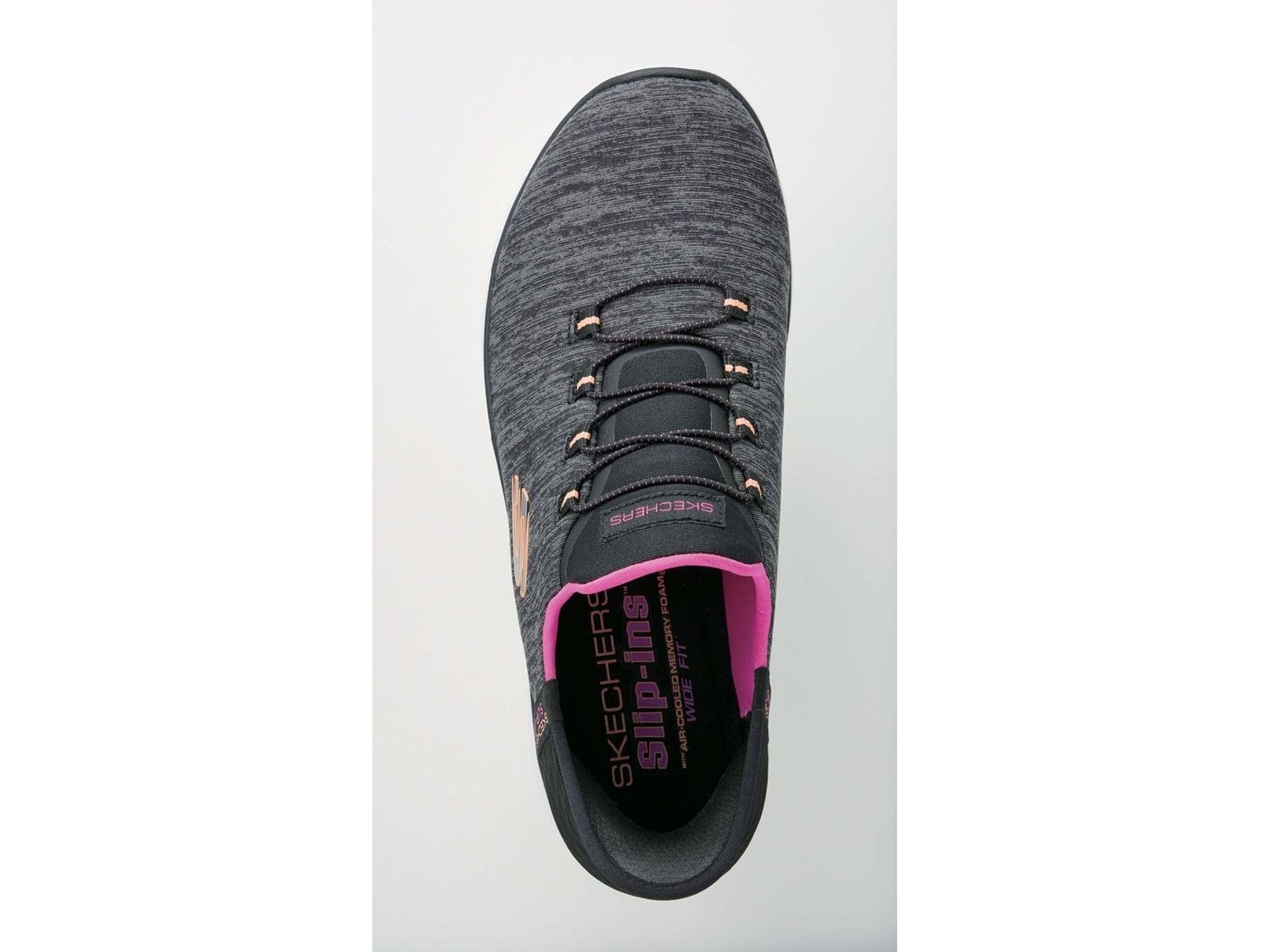 SKECHERS Slip-ins SUMMITS-DAZZLING-HAZE 1足 ブラック 22.5cm