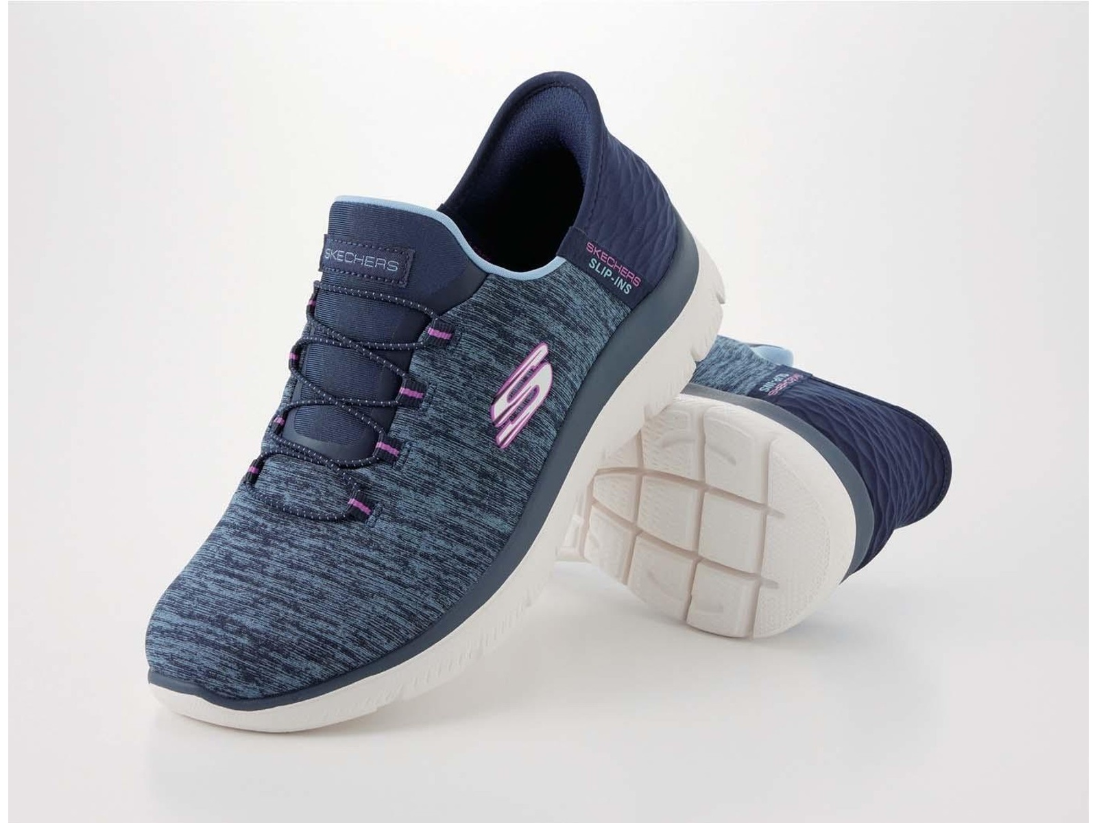 ほぼ未使用 スケッチャーズ スリップインズ カーキ色 24cm ほぼ未使用