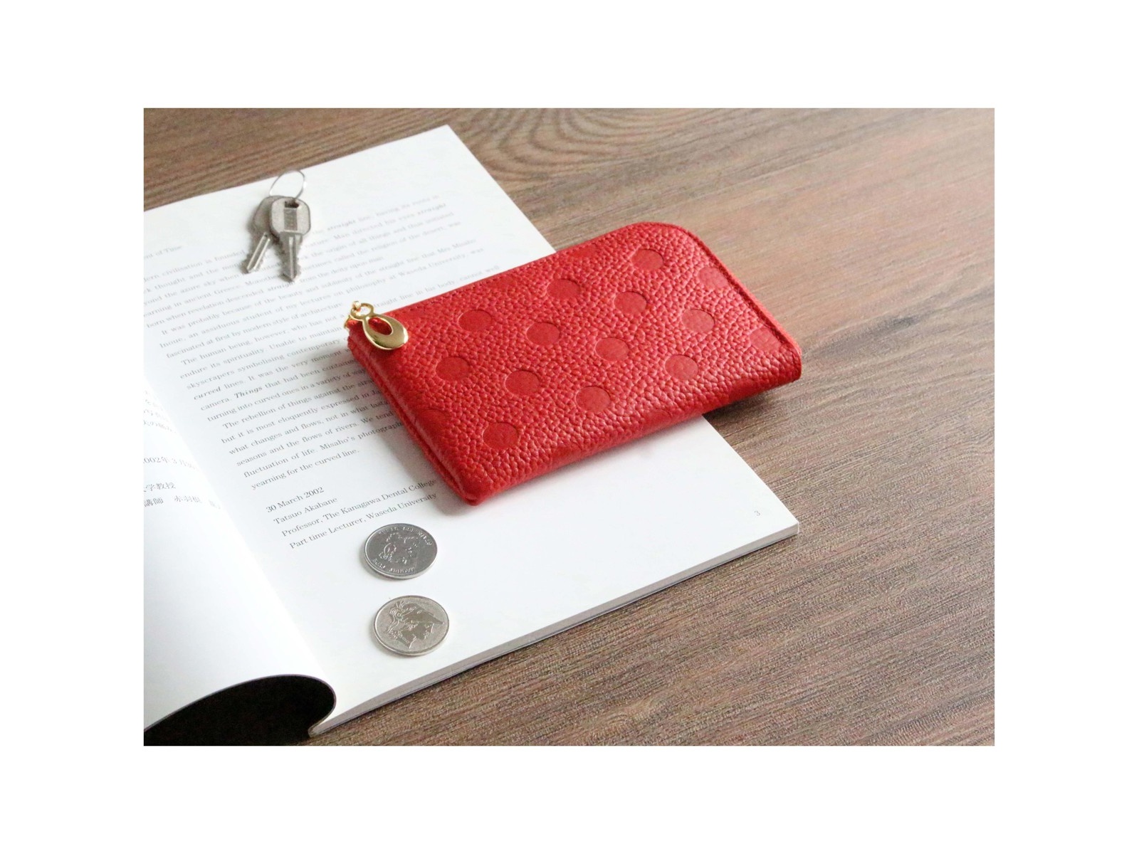 ロビーページ 姫路レザー牛革L字ファスナーミニ財布 1コ グリーン | WEB限定