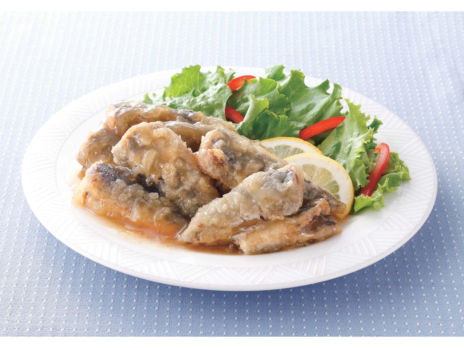 天生水産 骨まで食べられる小あじレモンソース仕立て 230g