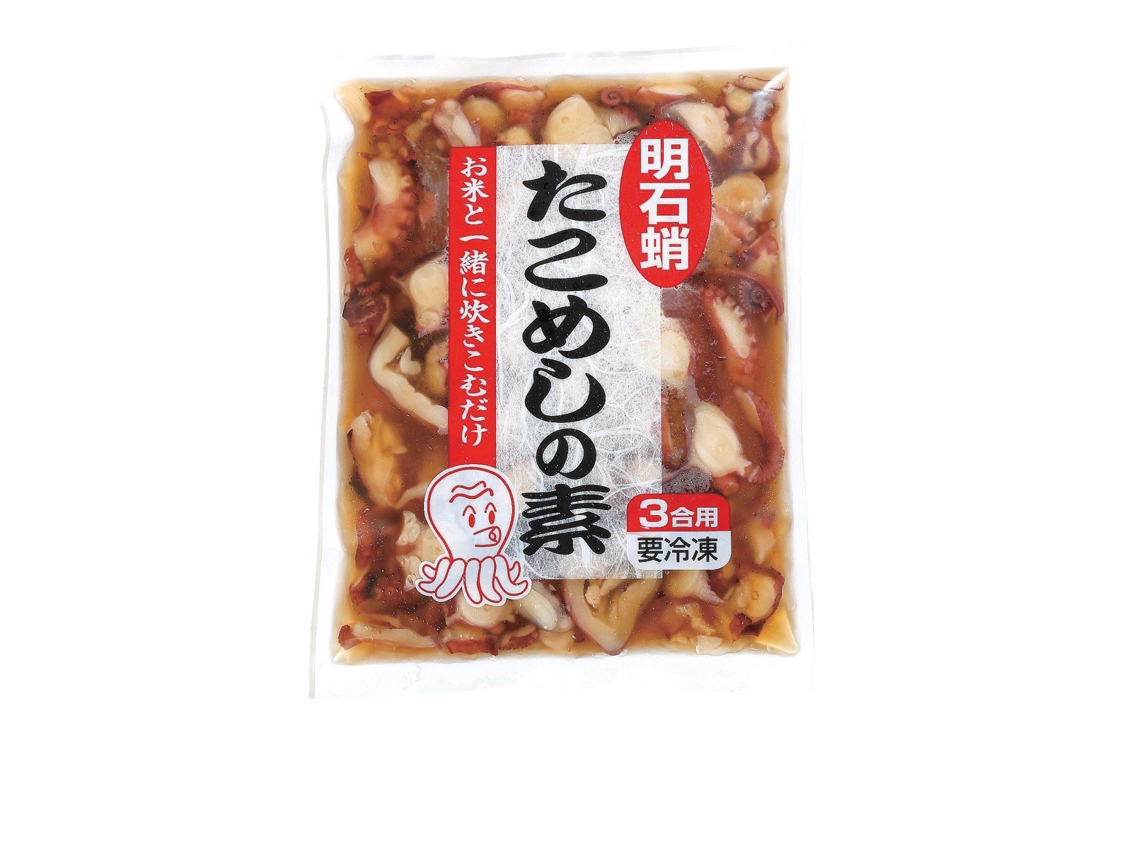 カネキ水産 明石だこ使用たこめしの素 3合用（たこ150g、調味液