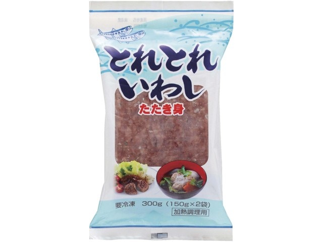 大新 とれとれいわしたたき身 300g(150g×2袋入)| コープこうべ 大新 とれとれいわしたたき身 300g(150g×2袋入)| コープこうべ
