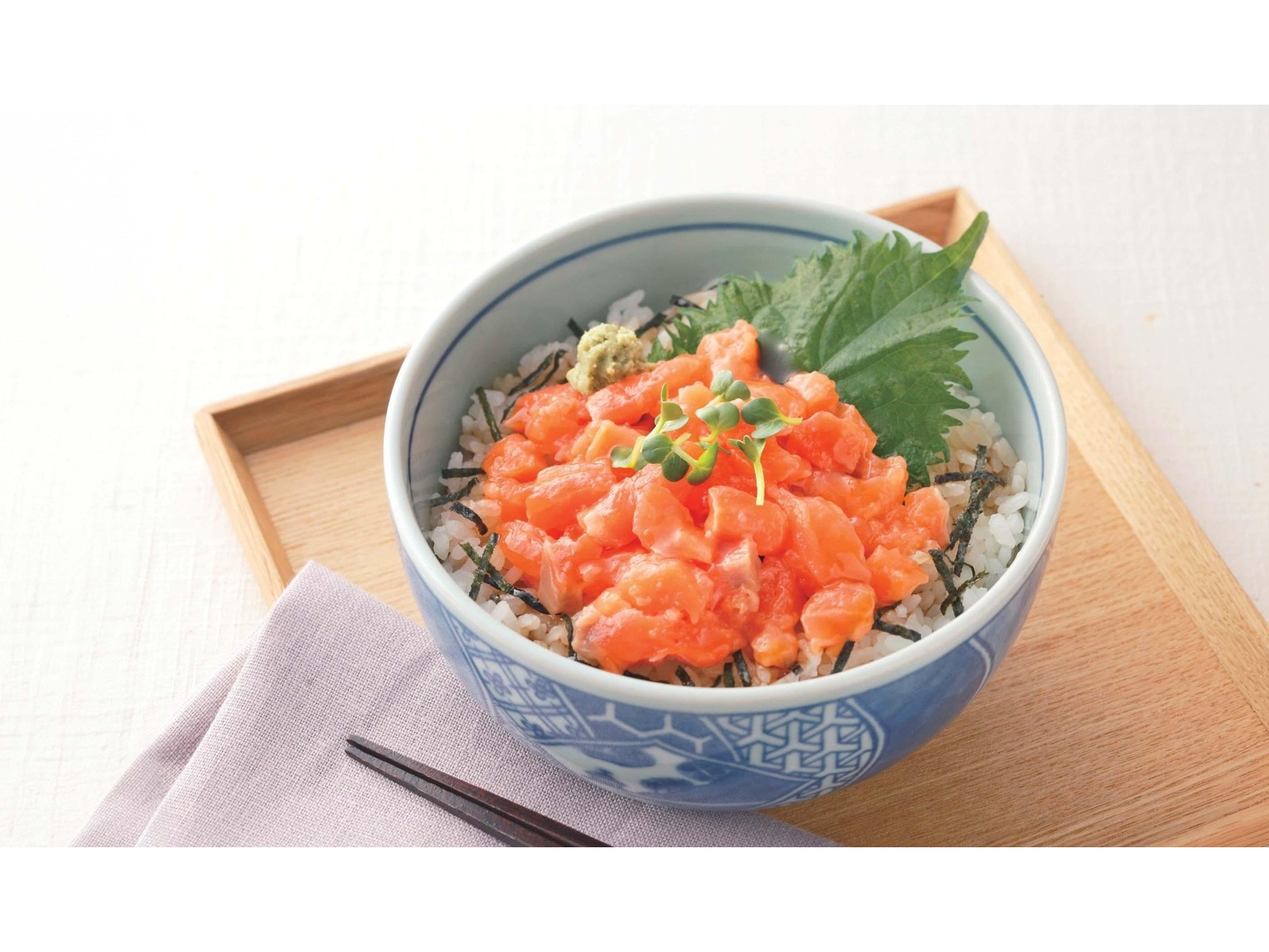 サーモン大好き　です。 サーモン好きに贈る丼 千壽サーモン お初天神 | Wolt