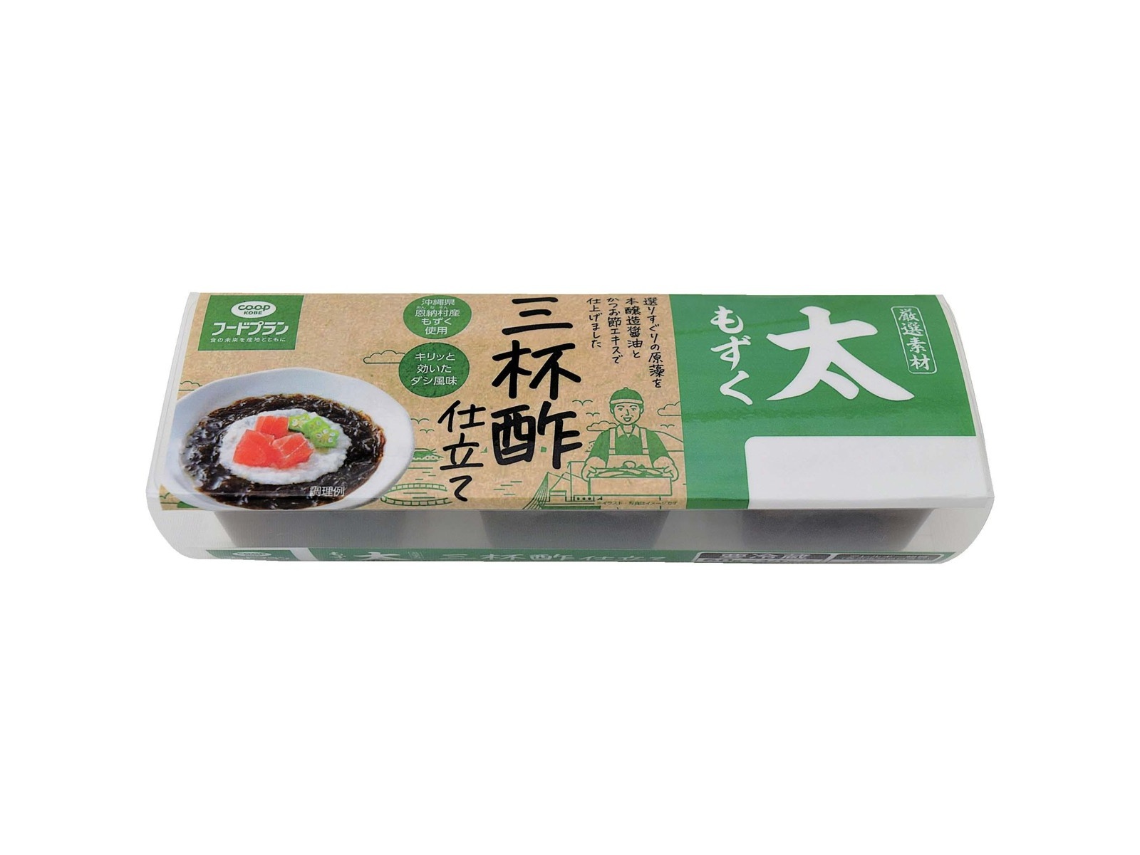コープこうべ 太もずく (三杯酢仕立て) 1パック（60g×3コ入）| コープ