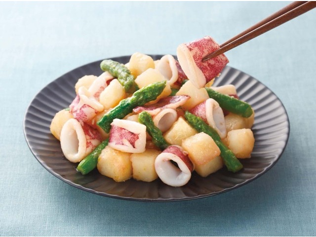 阪神低温 やりいかとポテトのバター風味醤油炒め 250g（具材220g