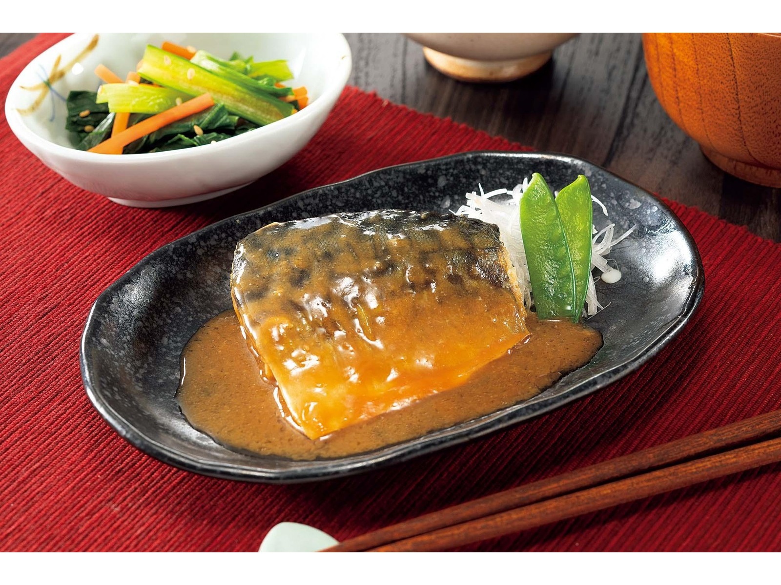 さばみそページ CO・OP 骨取りさばの味噌煮 285g（2切×3袋入）| コープこうべネット