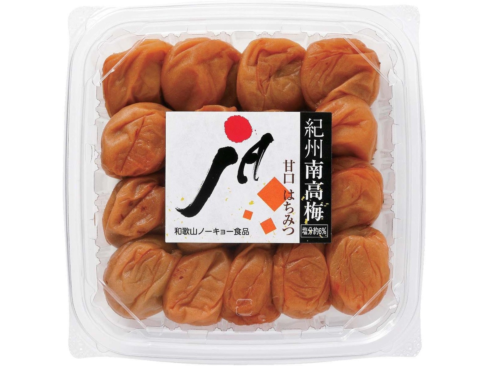 和歌山ノーキョー食品 紀州南高梅甘口はちみつ梅干 400g| コープ