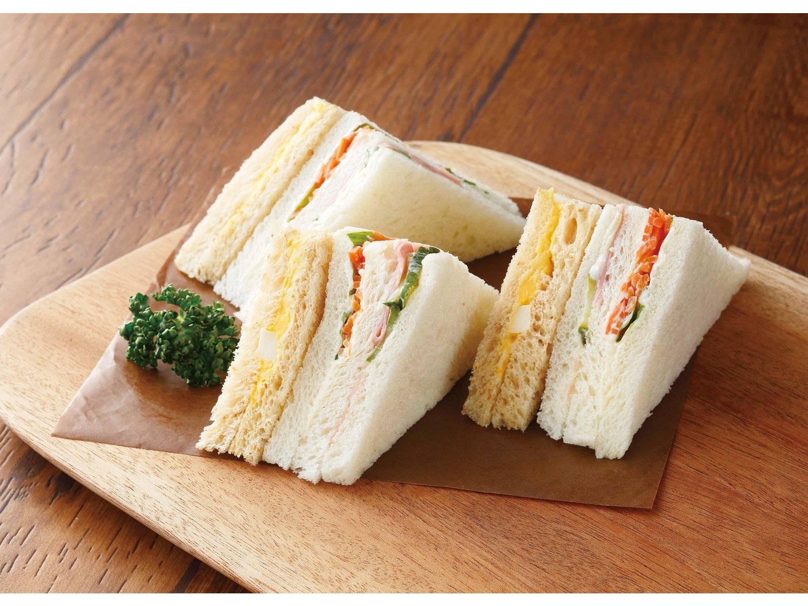 サンデリカ ハムたまごサンドランチ 1パック| コープこうべネット