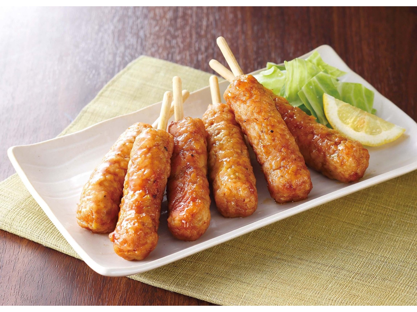 印南食品 キャベツたっぷり焼きつくね棒 12本入（340g）| コープこうべ